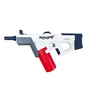 تفنگ اسباب بازی آب پاش شارژی سفید Electric Water Gun WAKEN 03_اسباب بازی